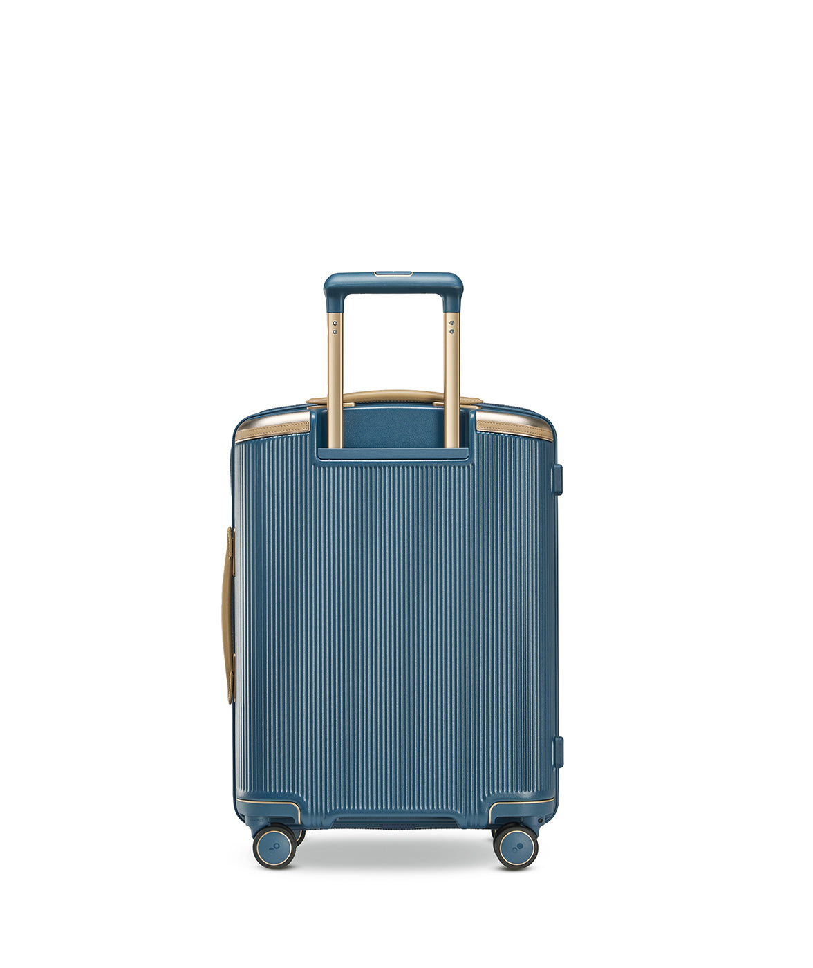 Echolac Dynasty VLX hardside suitcase in Ocean Indigo, Cabin size (55 cm), back view